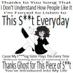 album image RUS cover - HOUSEWIFE RADIO -【GHOST】 Thanks to You Song